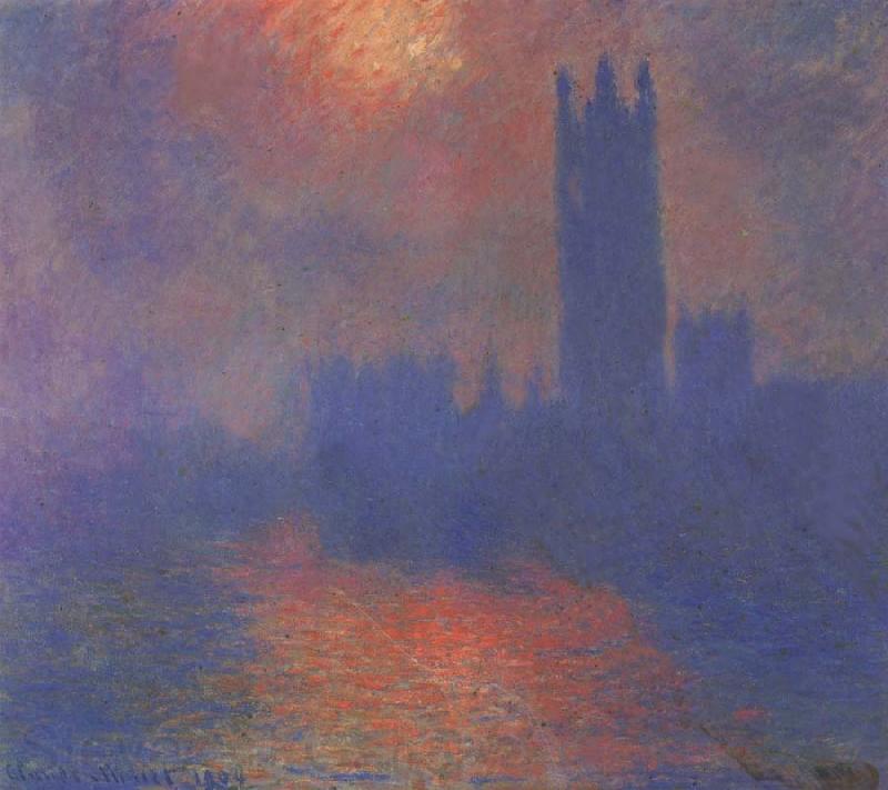 Claude Monet London,Parliament France oil painting art
